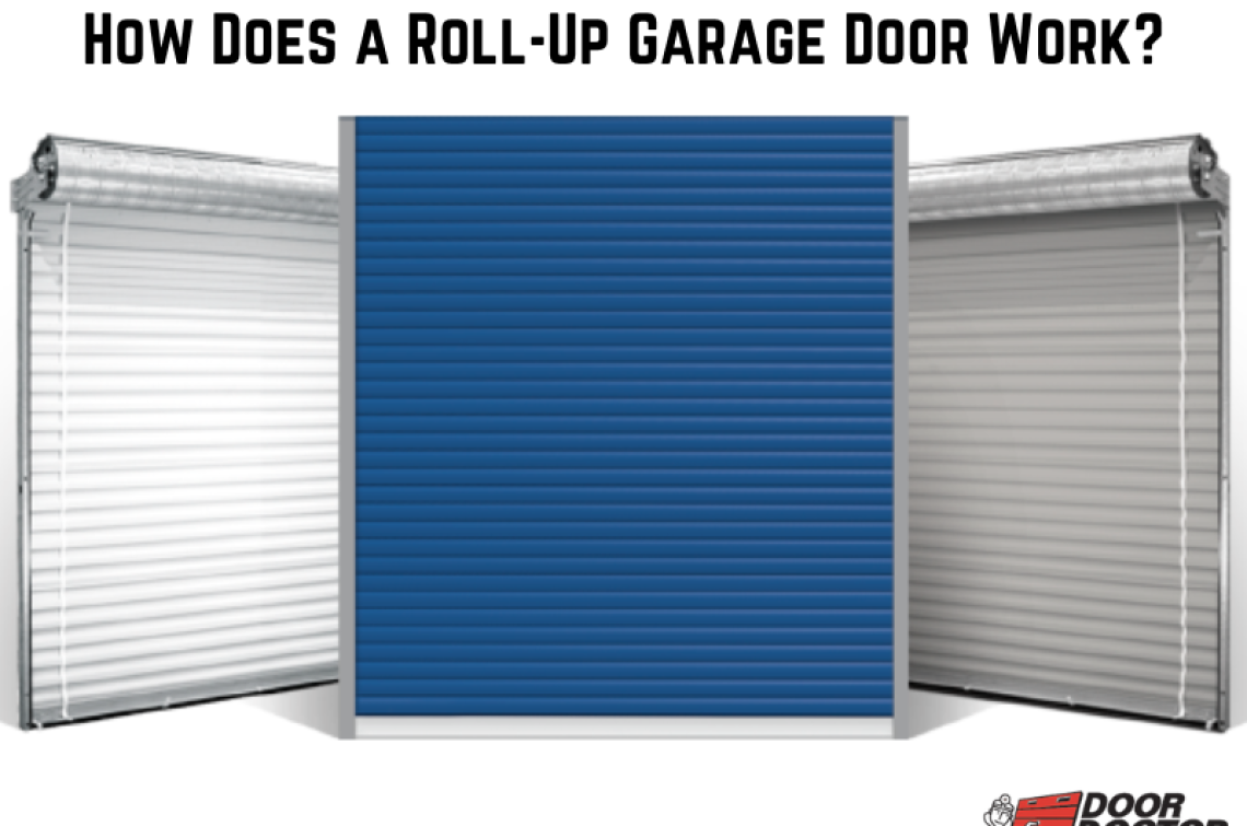 How Does a Roll-Up Garage Door Work